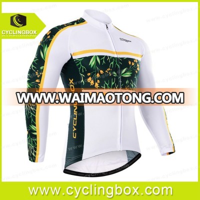 Cyclingbox Hot Selling Specialized Mens Long Sleeve Cycling Jersey Accept Custom