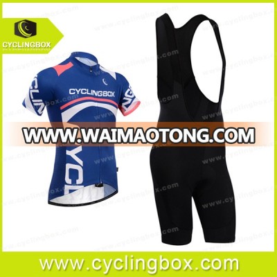 Men's Road Short Sleeve CBox Quick Dry & Breathable Cycling Jersey and Bib Shorts Set